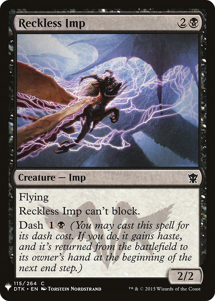 Reckless Imp (LIST-DTK-115)  - The List