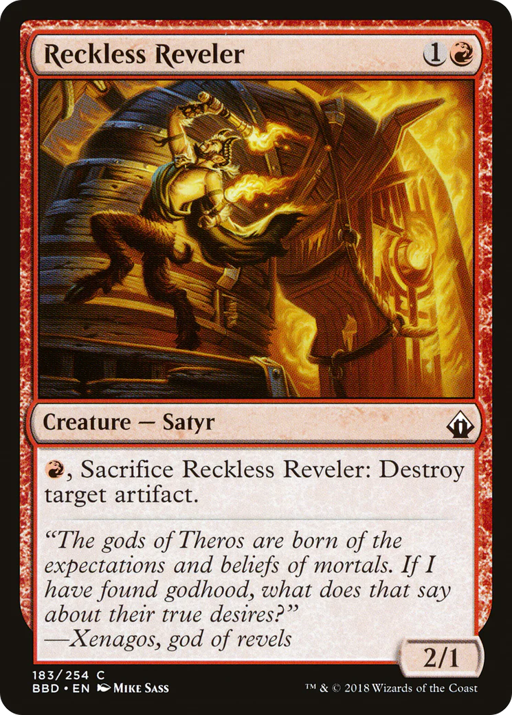 Reckless Reveler (BBD-183)  - Battlebond