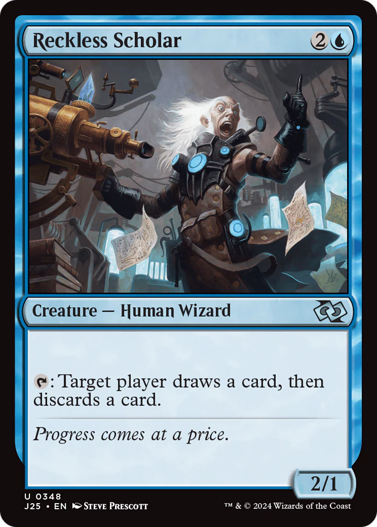 Reckless Scholar (J25-348)  - Foundations Jumpstart