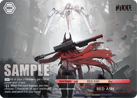 RED ASH (RRR+) (NIK/S117-E083EX RRR+) - GODDESS OF VICTORY: NIKKE