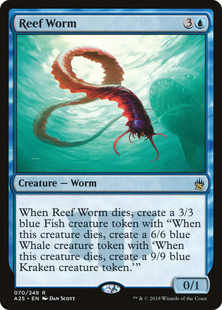 Reef Worm (A25-070)  - Masters 25