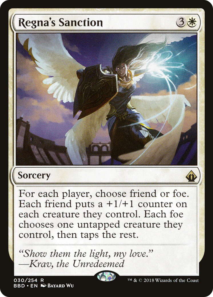 Regna's Sanction (BBD-030)  - Battlebond
