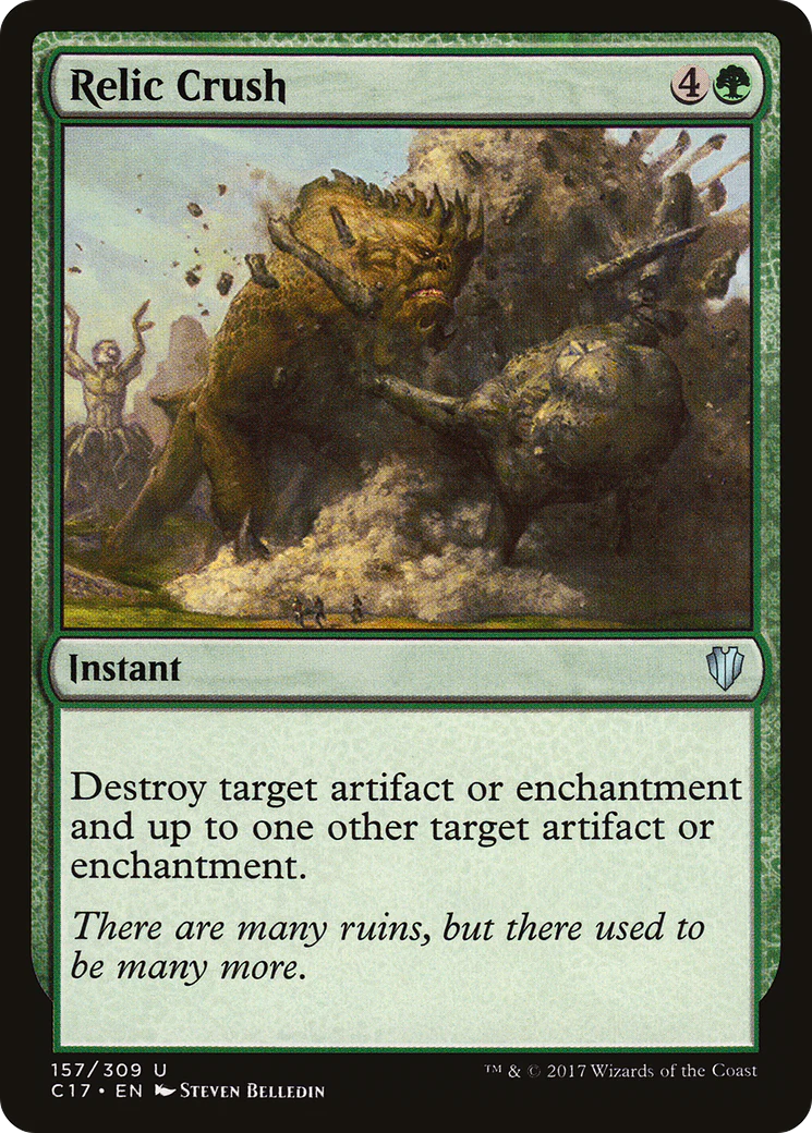 Relic Crush (C17-157)  - Commander 2017