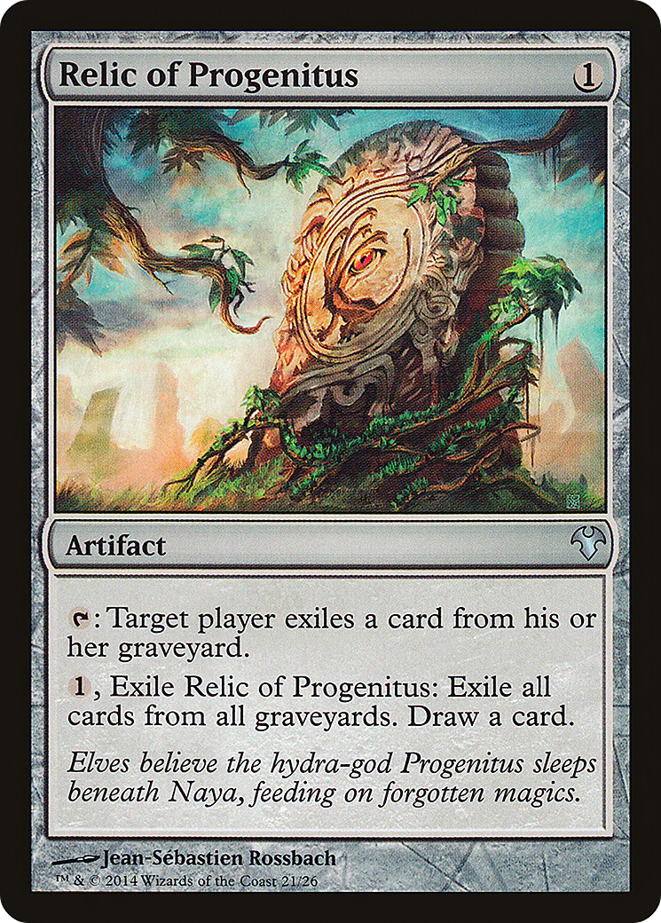 Relic of Progenitus (MD1-021)  - Modern Event Deck 2014