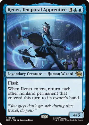 Renet, Temporal Apprentice (TMT-050)  - Teenage Mutant Ninja Turtles