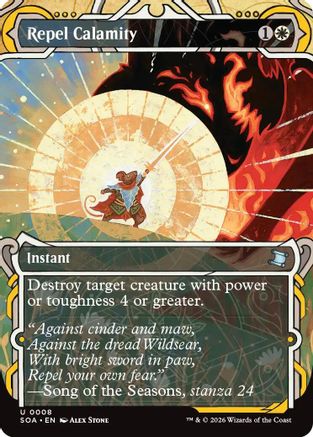 Repel Calamity (SOA-008)  Foil - Secrets of Strixhaven: Mystical Archive