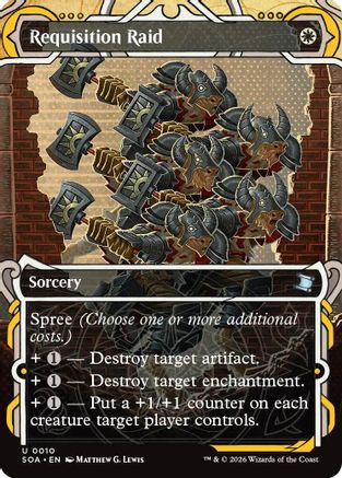 Requisition Raid (SOA-010) Foil - Secrets of Strixhaven: Mystical Archive