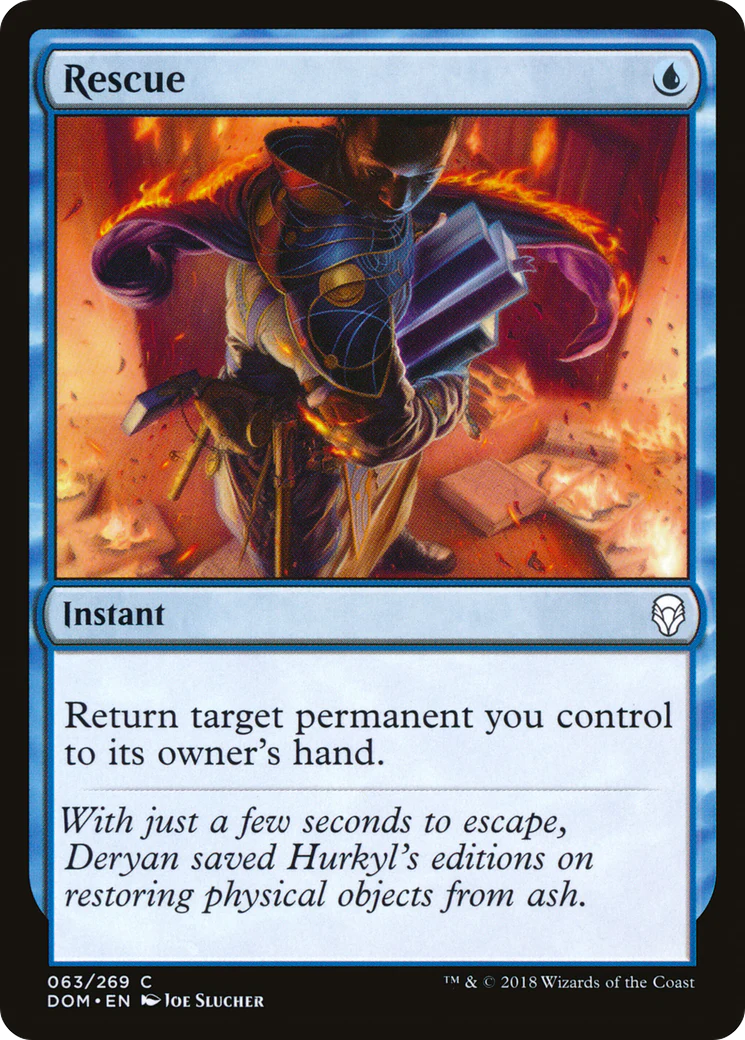 Rescue (DOM-063)  Foil - Dominaria