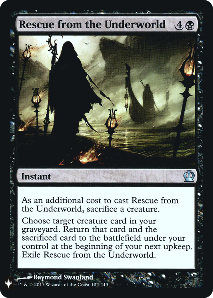 Rescue from the Underworld (LIST-THS-102)  Foil - The List