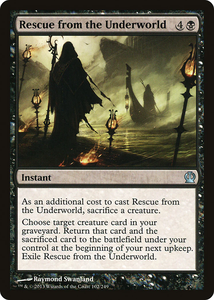 Rescue from the Underworld (THS-102)  Foil - Theros