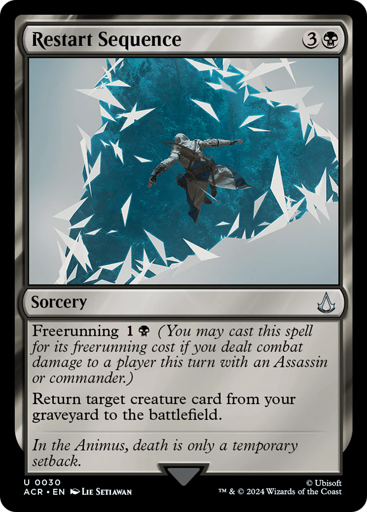 Restart Sequence (ACR-030) Foil - Assassin's Creed