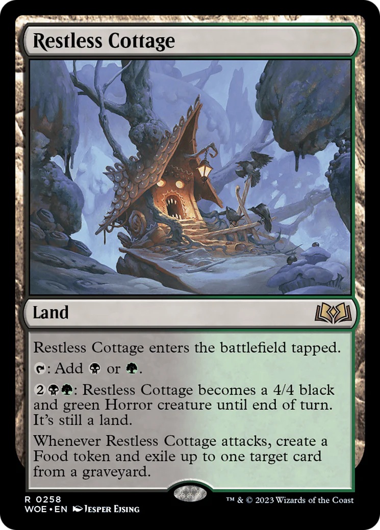 Restless Cottage (WOE-258)  - Wilds of Eldraine