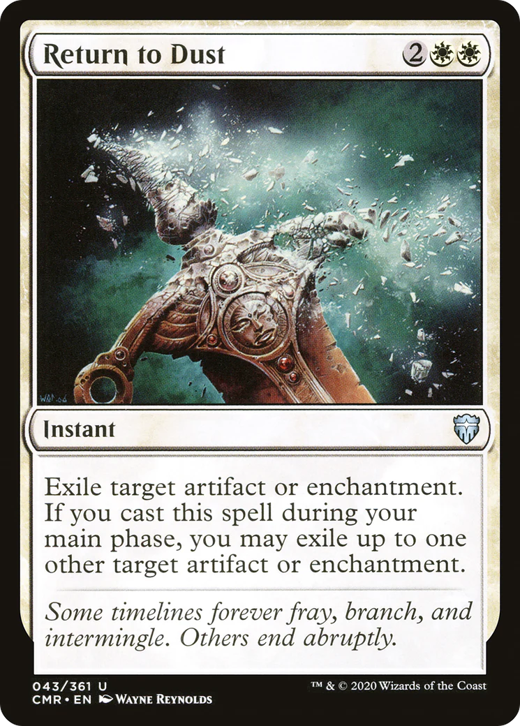Return to Dust (43) (CMR-043)  - Commander Legends