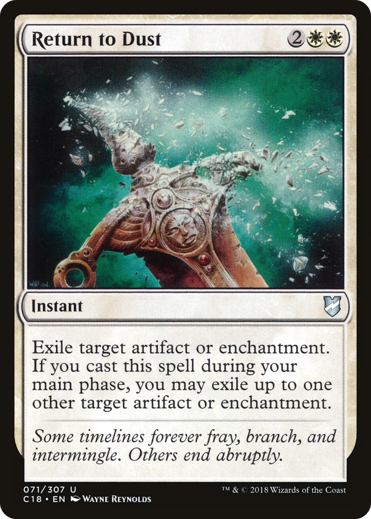 Return to Dust (C18-071)  - Commander 2018