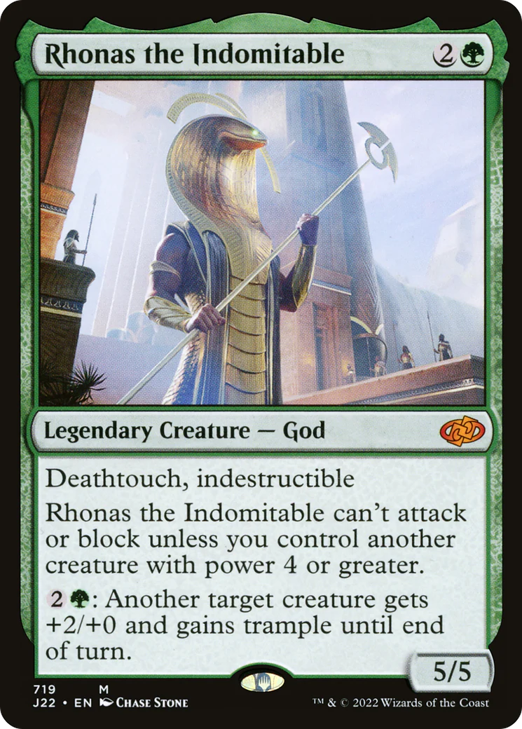 Rhonas the Indomitable (J22-719)  - Jumpstart 2022