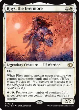 Rhys, the Evermore (ECL-032) Foil - Lorwyn Eclipsed