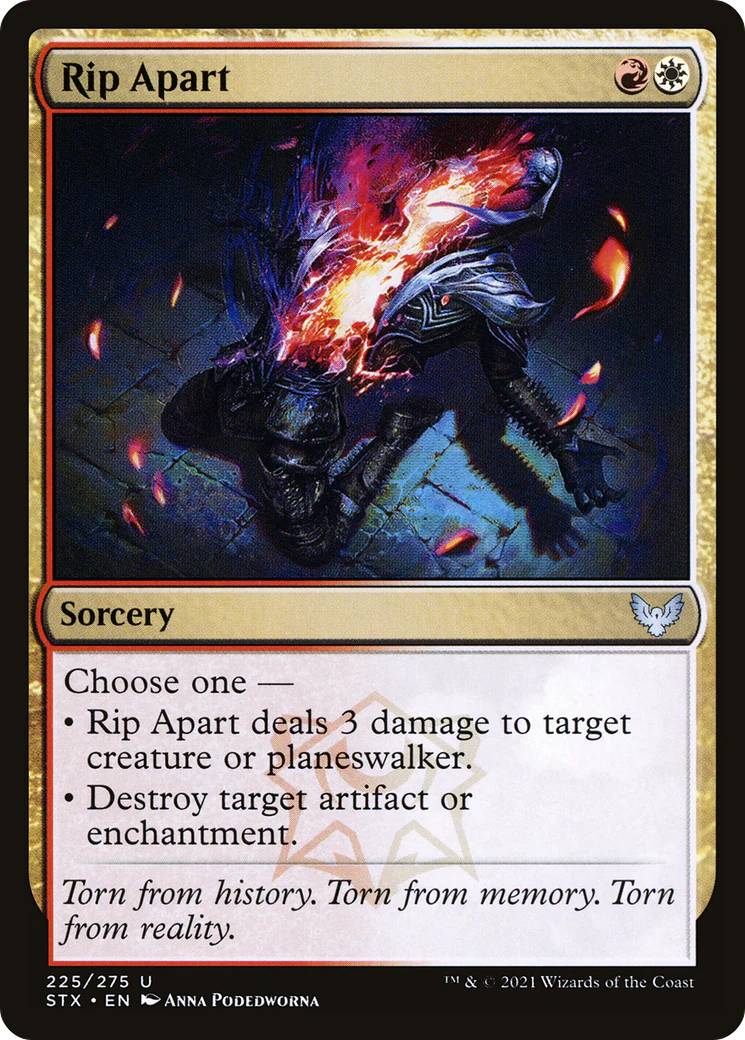 Rip Apart (STX-225)  - Strixhaven: School of Mages