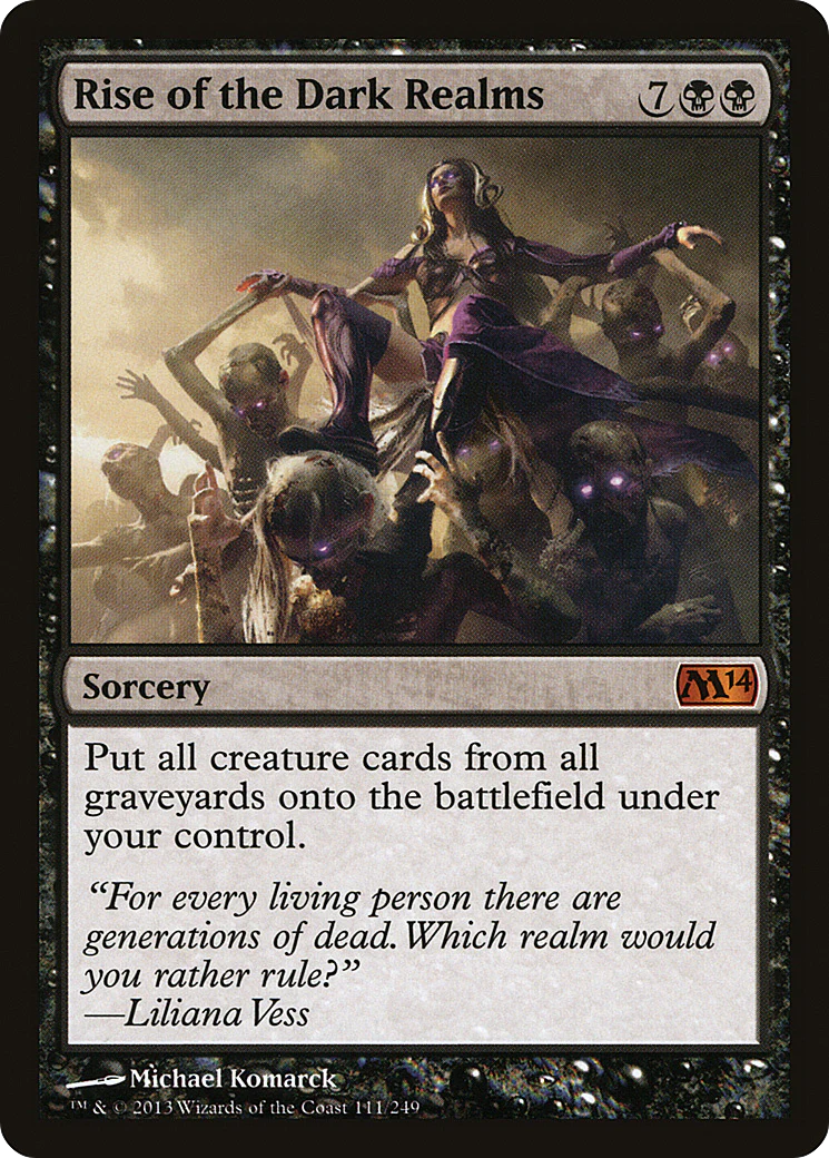 Rise of the Dark Realms (M14-111)  Foil - Magic 2014