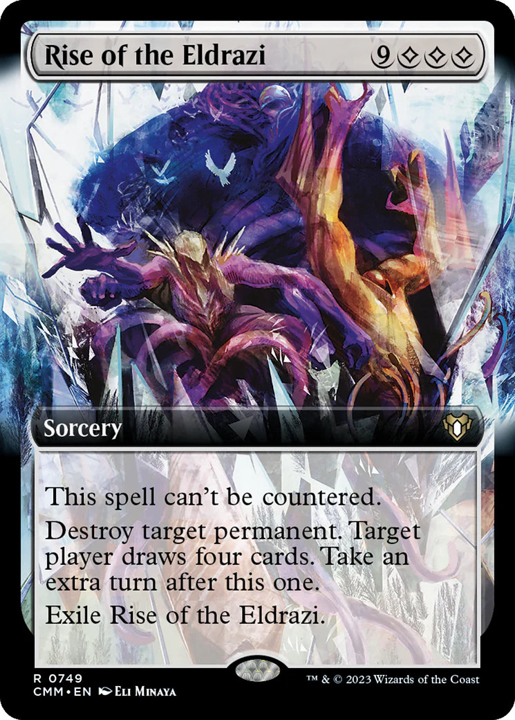 Rise of the Eldrazi (Extended Art) (CMM-749)  - Commander Masters: (Extended Art)