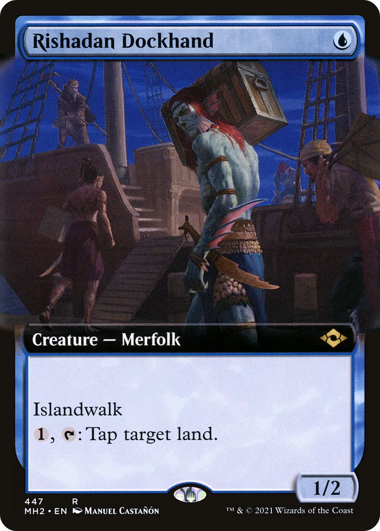 Rishadan Dockhand (Extended Art) (MH2-447)  Foil - Modern Horizons 2: (Extended Art)