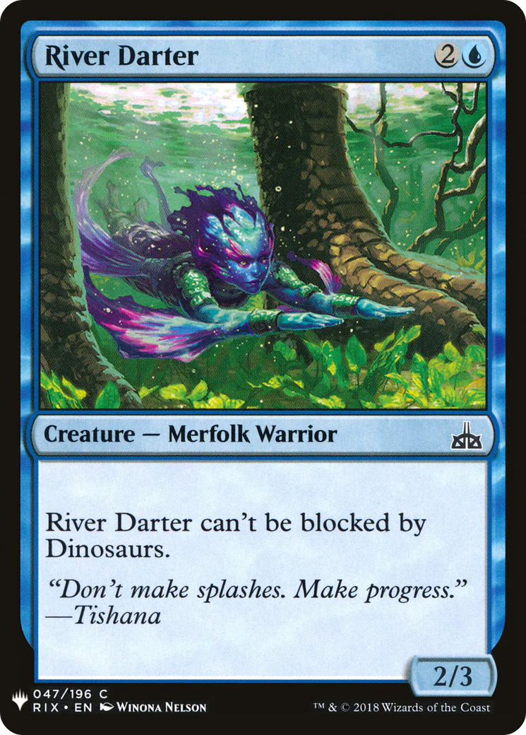 River Darter (LIST-047)  - The List
