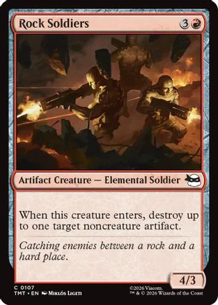 Rock Soldiers (TMT-107)  Foil - Teenage Mutant Ninja Turtles