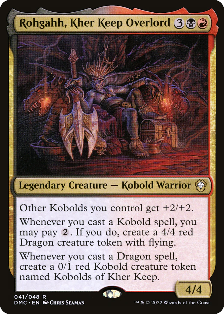 Rohgahh, Kher Keep Overlord (DMC-041)  Foil - Dominaria United Commander