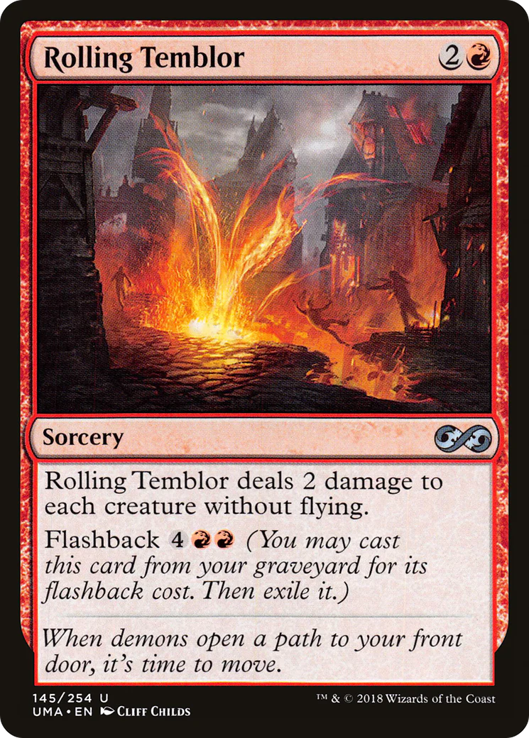 Rolling Temblor (UMA-145)  Foil - Ultimate Masters