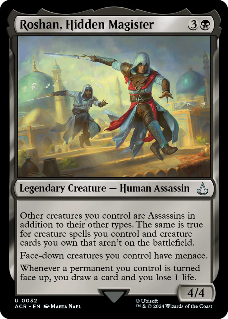 Roshan, Hidden Magister (ACR-032)  Foil - Assassin's Creed