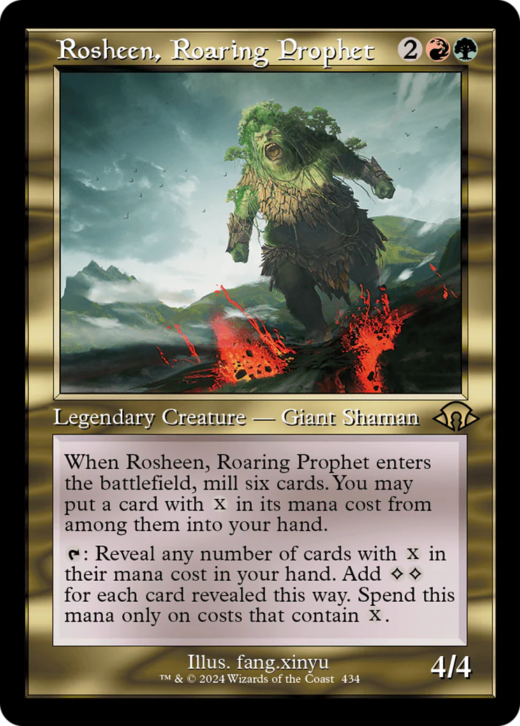 Rosheen, Roaring Prophet (Retro Frame) (MH3-434)  - Modern Horizons 3