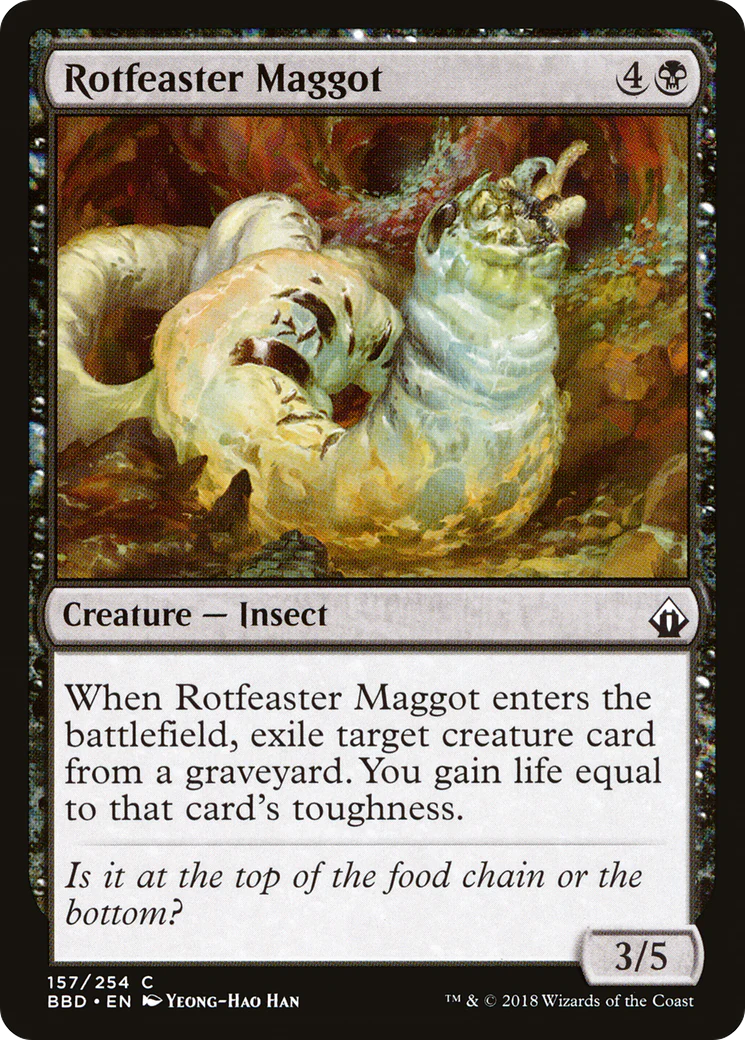 Rotfeaster Maggot (BBD-157)  - Battlebond
