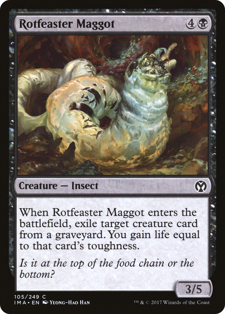Rotfeaster Maggot (IMA-105)  - Iconic Masters