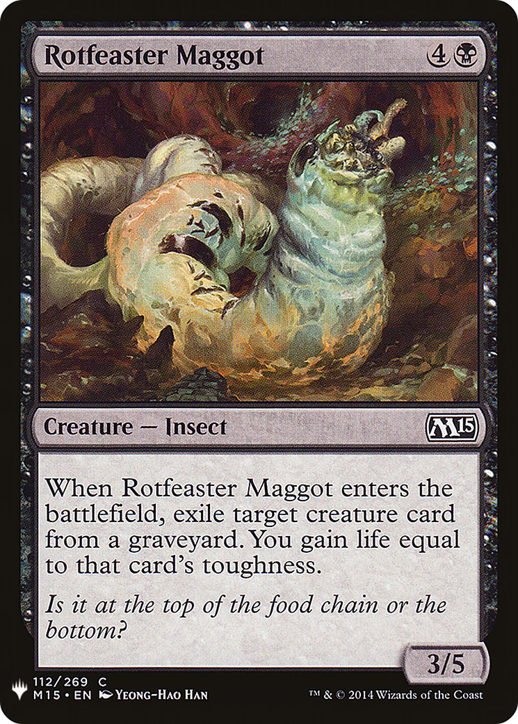 Rotfeaster Maggot (LIST-M15-112)  - The List