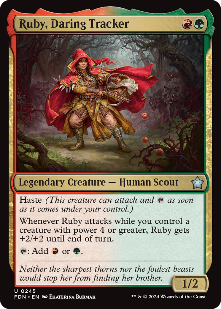 Ruby, Daring Tracker (FDN-245)  - Foundations