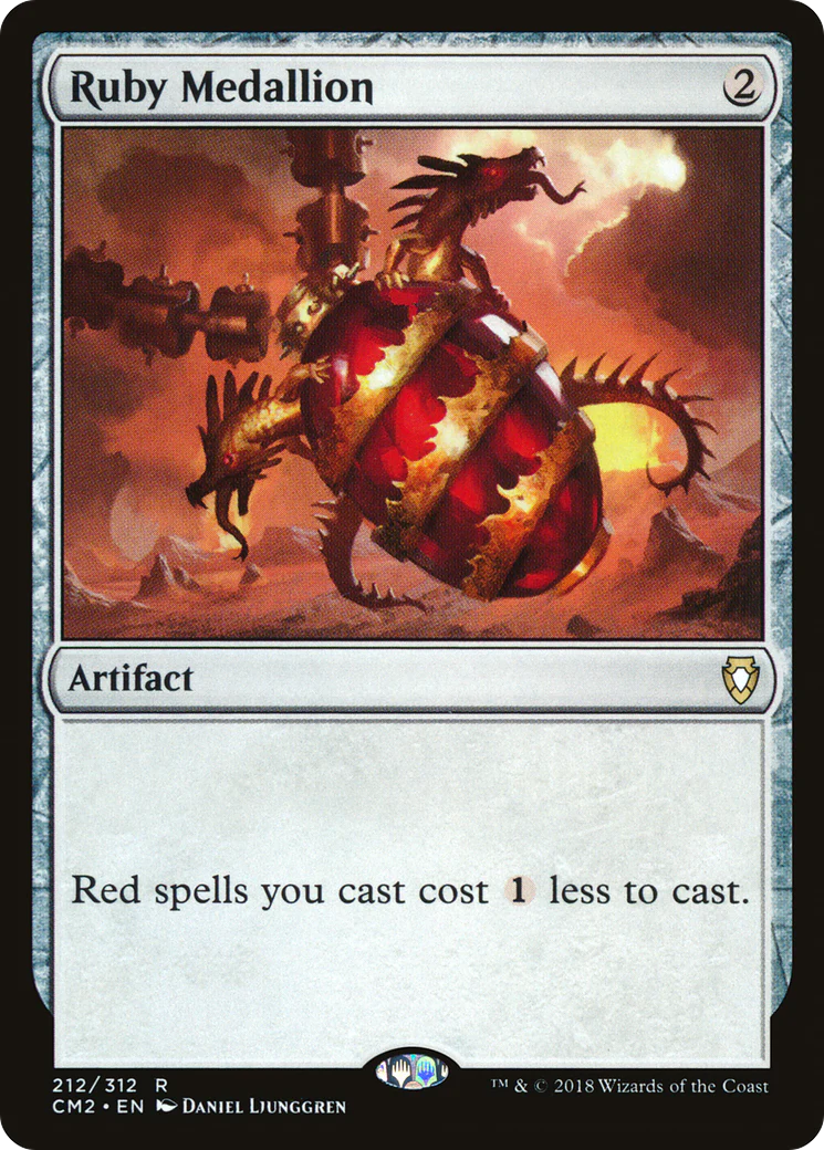 Ruby Medallion (CM2-212)  - Commander Anthology Volume II