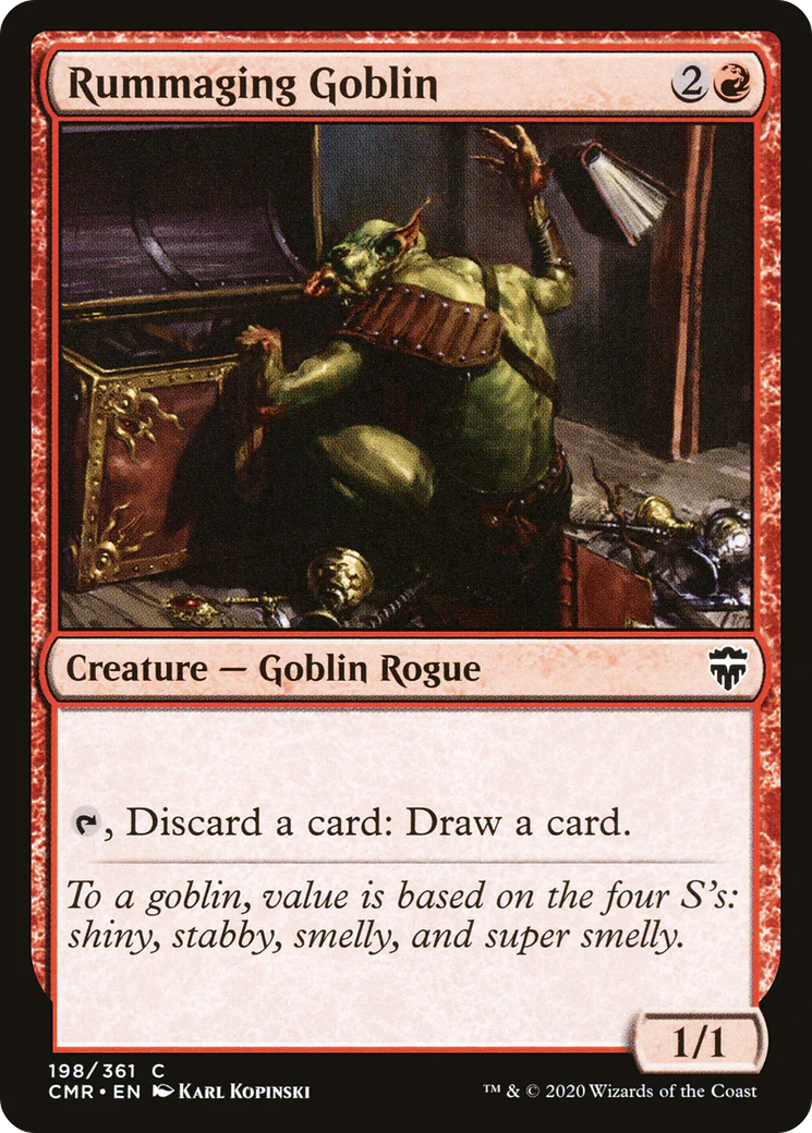 Rummaging Goblin (CMR-198)  - Commander Legends