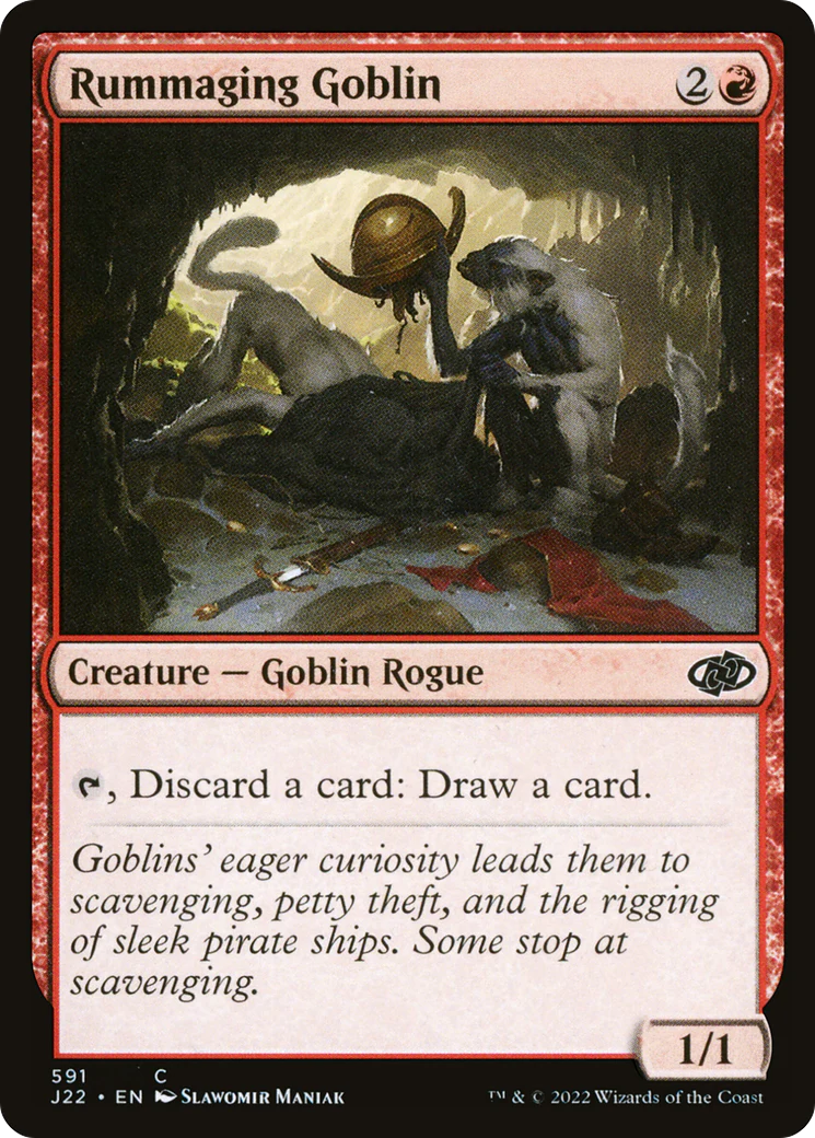 Rummaging Goblin (J22-591)  - Jumpstart 2022