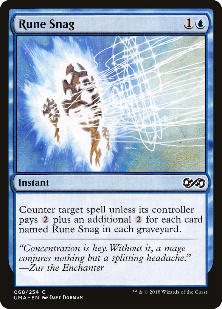 Rune Snag (UMA-068)  Foil - Ultimate Masters