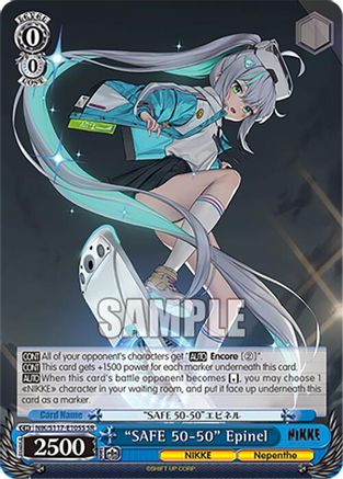 "SAFE 50-50" Epinel (SR) (NIK/S117-E105S SR) - GODDESS OF VICTORY: NIKKE