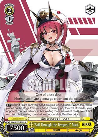 "Sail Through the Tempest!" Mast (NIK/S117-E009 R) - GODDESS OF VICTORY: NIKKE