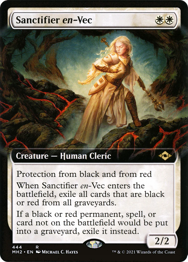 Sanctifier en-Vec (Extended Art) (MH2-444)  Foil - Modern Horizons 2: (Extended Art)