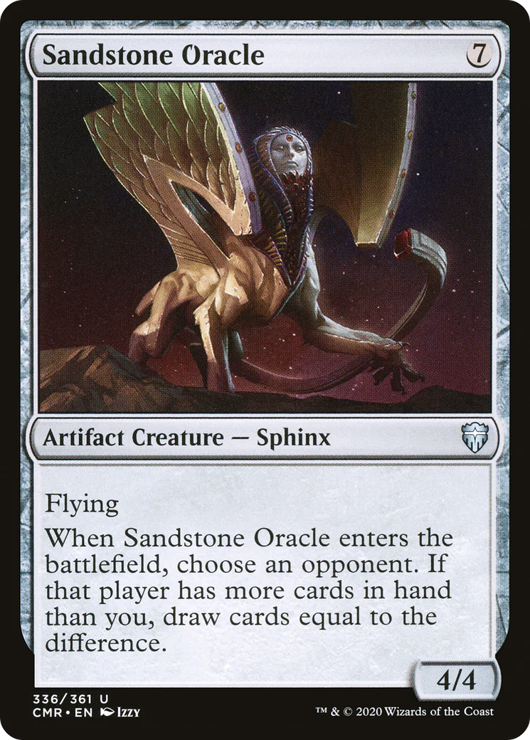 Sandstone Oracle (CMR-336) - Commander Legends