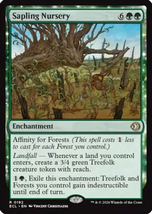 Sapling Nursery (ECL-192) Foil - Lorwyn Eclipsed
