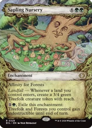 Sapling Nursery (Showcase) (ECL-328) Foil - Lorwyn Eclipsed