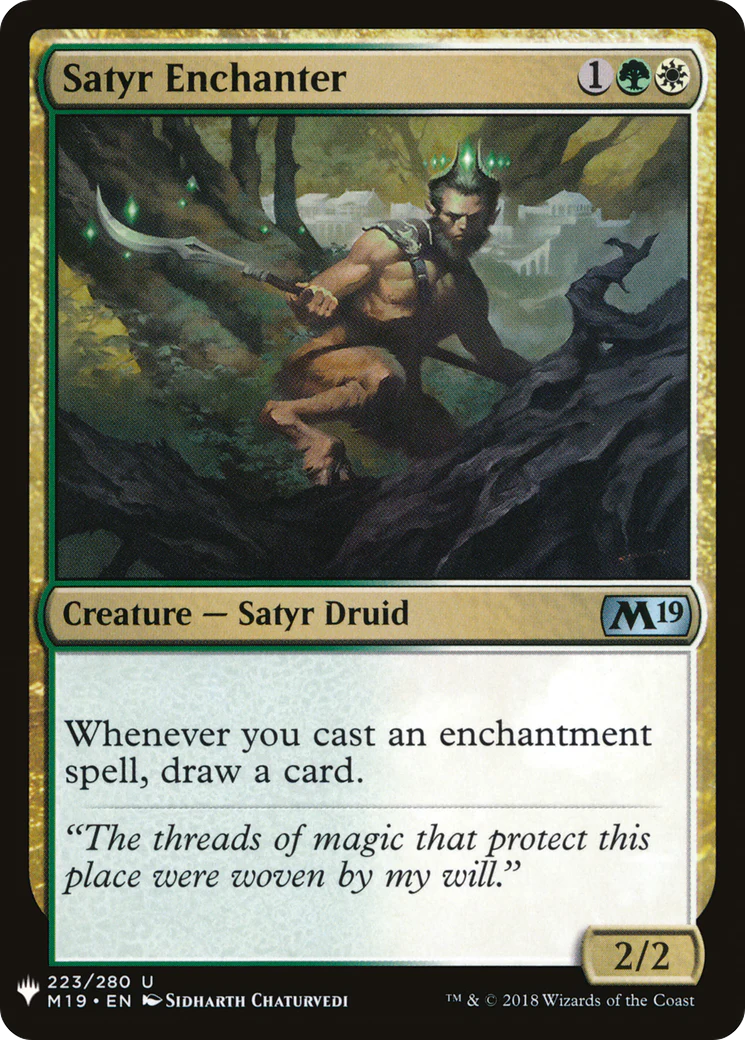 Satyr Enchanter (LIST-223)  - The List