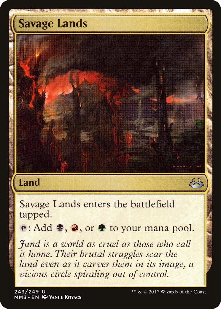 Savage Lands (MM3-243)  Foil - Modern Masters 2017