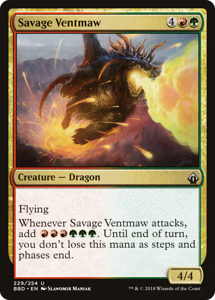 Savage Ventmaw (BBD-229)  Foil - Battlebond