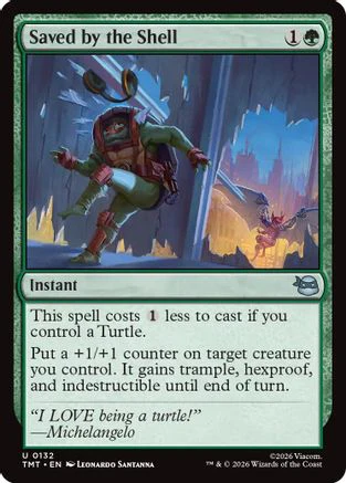Saved by the Shell (TMT-132)  Foil - Teenage Mutant Ninja Turtles