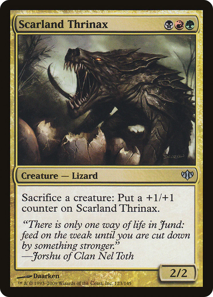 Scarland Thrinax (CON-123)  Foil - Conflux