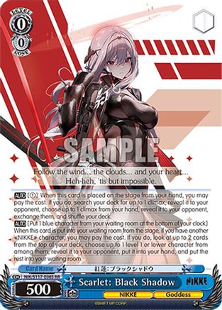 Scarlet: Black Shadow (NIK/S117-E085 RR) - GODDESS OF VICTORY: NIKKE